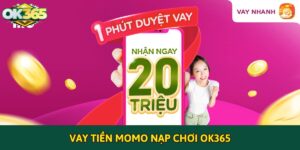 Vay tiền Momo nạp chơi OK365